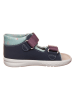PEPINO Sandalen "Kittie" in Dunkelblau/ Lila/ Türkis