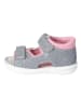 PEPINO Sandalen "Titu" in Grau/ Rosa