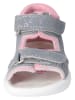 PEPINO Sandalen "Titu" in Grau/ Rosa