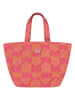 Barts Shopper "Juno" in Pink/ Orange/ Gelb - (B)37 x (H)36 x (T)36 cm