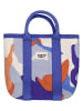 Barts Schultertasche "Juno" in Blau/ Creme/ Orange - (B)25 x (H)18 x (T)12 cm