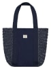 Barts Shopper "Lata" in Dunkelblau - (B)45 x (H)37 x (T)10 cm