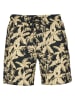 Barts Badeshorts "Baltra" in Schwarz/ Gelb