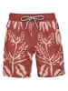 Barts Badeshorts "Torresk" in Rot/ Rosa