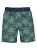Barts Badeshorts "Vinais" in Grün/ Dunkelblau