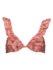 Barts Biustonosz bikini w kolorze czerwono-beżowym