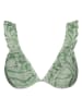 Barts Bikinitop "Akamu Wire Triangle" groen/wit