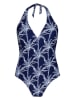 Barts Badpak "Enele Halter" donkerblauw/wit