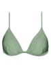 Barts Biustonosz bikini "Isla Fixed Triangle" w kolorze zielonym