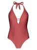 Barts Badeanzug "Isla Halter" in Rot