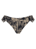 Barts Figi-bikini "Tuala Cheeky Bum" w kolorze beżowo-czarnym