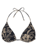 Barts Bikini-Oberteil "Tuala" in Schwarz/ Hellbraun