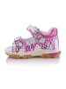 Minimen Sandalen "Sara" roze/wit