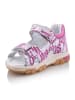 Minimen Sandalen "Sara" in Pink/ Weiß