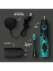 Happy Brush Schallzahnbürste "Eco Vibe3" in Schwarz/ Mint