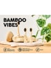 happybrush 3-delige set: opzetborstels "Eco Vibe3+ Bambus"