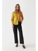 TATUUM Linnen blouse mosterdgeel