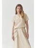 TATUUM Linnen blouse beige