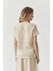 TATUUM Leinen-Bluse in Beige