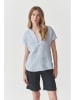 TATUUM Leinen-Bluse in Hellblau