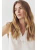 TATUUM Leinen-Top in Creme