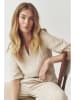 TATUUM Leinen-Bluse in Beige
