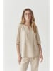 TATUUM Leinen-Bluse in Beige