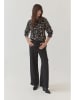 TATUUM Leinen-Hose in Schwarz