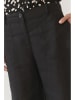 TATUUM Leinen-Hose in Schwarz