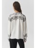 TATUUM Bluse in Weiß/ Schwarz