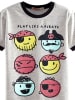 Denokids 2-delige set: shirts grijs