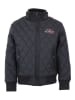 Peak Mountain Doorgestikte jas donkerblauw