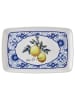 Hermia Serveerplateau wit/blauw/geel - (L)34 x (B)25 cm