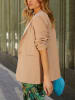 Milan Kiss Blazer in Beige