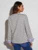 Milan Kiss Sweatshirt crème/donkerblauw