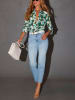 Milan Kiss Blouse groen/turquoise