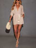 Milan Kiss Jumpsuit in Beige