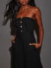 Milan Kiss Jumpsuit in Schwarz