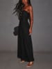 Milan Kiss Jumpsuit in Schwarz