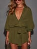 Milan Kiss Kleid in Khaki