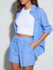 Milan Kiss 2tlg. Outfit in Hellblau