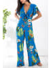 Milan Kiss Jumpsuit blauw/groen
