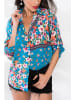 Milan Kiss Hemd in Blau/ Pink