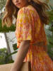 Milan Kiss Kleid in Orange/ Gelb