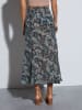 Milan Kiss Rok zwart/blauw/beige