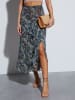 Milan Kiss Rock in Schwarz/ Blau/ Beige
