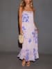 Milan Kiss Jurk rosé/blauw