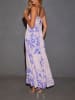 Milan Kiss Jurk rosé/blauw