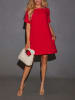 Milan Kiss Jurk rood