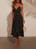 Milan Kiss Jurk zwart/wit